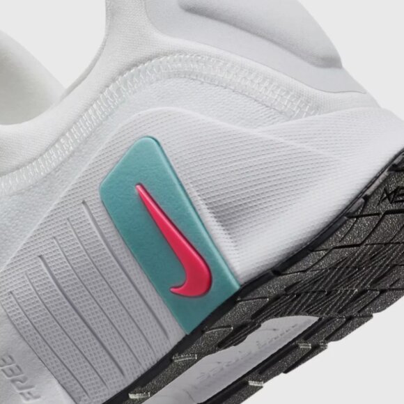 Women’s Nike Free Metcon 6 Gym Training Shoes White Hot Punch - Picture 8 of 8